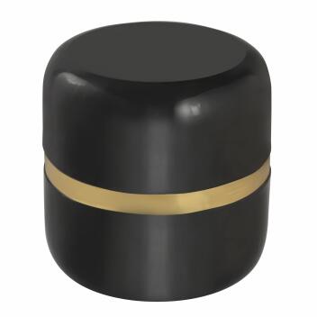 Dekotisch Beistelltisch rund Lampentisch Beverley Metall Ø34cm schwarz