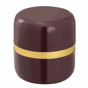 Dekotisch Beistelltisch rund Lampentisch Beverley Metall Ø 34cm purple