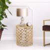 Dekotisch Beistelltisch Kairo Aluminium Orientalisch Metall gold