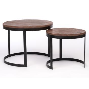 Couchtisch 2er Set Beistelltisch Wohnzimmertisch Austin bassano