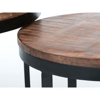 Couchtisch 2er Set Beistelltisch Wohnzimmertisch Austin bassano