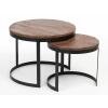 Couchtisch 2er Set Beistelltisch Wohnzimmertisch Austin bassano