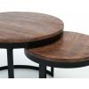 Couchtisch 2er Set Beistelltisch Wohnzimmertisch Austin bassano
