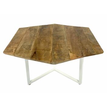 Couchtisch 2er Set Beistelltisch Wohnzimmertisch Paris reinweiß