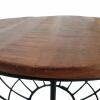 Couchtisch Lexington Wohnzimmer Dallas Ø 75cm Massivholz bassano