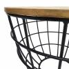 Couchtisch Lexington Wohnzimmer 75cm Massivholz nachhaltig tabacco