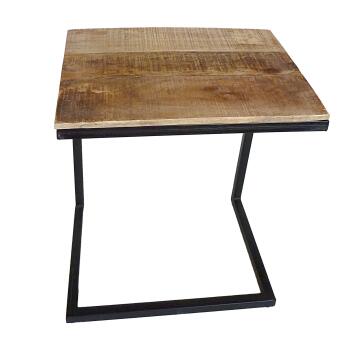 Couchtisch 2er Set Wohnzimmer-Tisch-Set Beistelltisch Atlanta tabacco