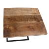Couchtisch 2er Set Wohnzimmer-Tisch-Set Beistelltisch Atlanta tabacco