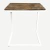 Couchtisch 2er Set Wohnzimmertisch Beistelltisch Atlanta tabacco/white