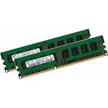 Samsung 2x 4GB DDR3 1066 MHz DIMM 240Pin M378B5273BH1-CF8...