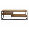 TV Lowboard Fernsehschrank TV Bord Liverpool Metall-Gestell schwarz