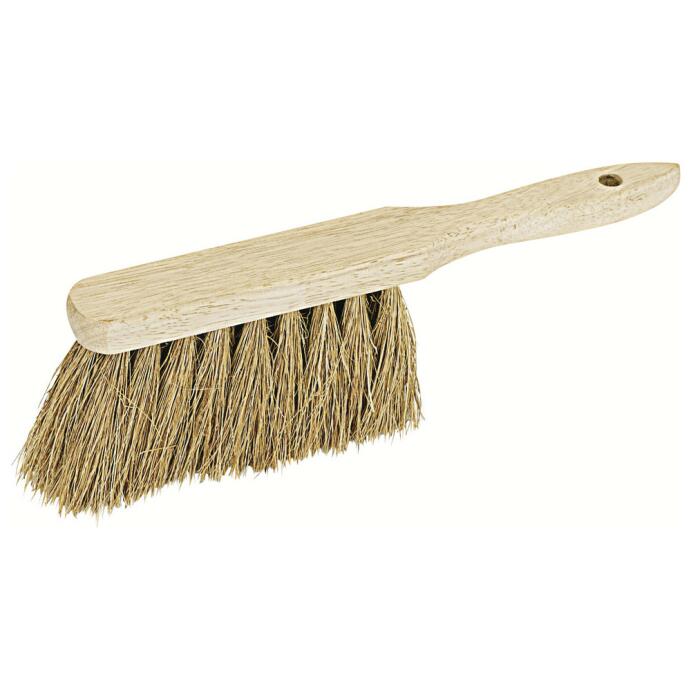 Redecker Kehrgarnitur Kokosfaser-Handfeger Edelstahl-Kehrschaufel