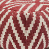 Sitzwürfel Fußhocker Sitzhocker Kelim Bodenkissen Peru vintage rot