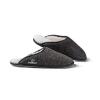 Pantoffel Trendy Filz anthrazit melange Gr. 36/49