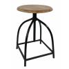 Drehhocker Barhocker Hocker Drehstuhl höhenverstellbar Massivholz Metall