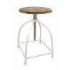 Drehhocker Barhocker Hocker Drehstuhl höhenverstellbar Massivholz Metall