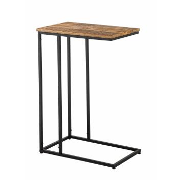 Beistelltisch Holz nachhaltig Sofatisch Laptoptisch C-Tisch Toronto