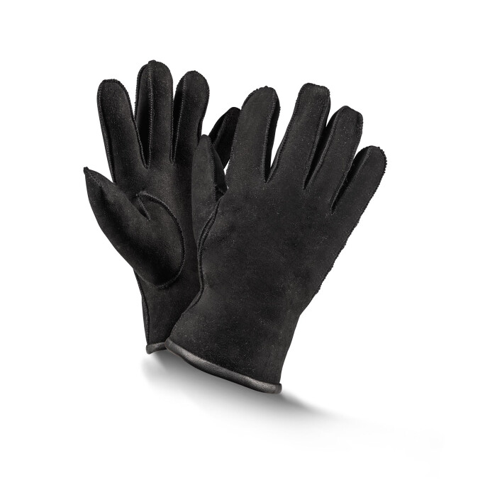 Fellhof Handschuhe Fingerhandschuhe Basic schwarz Gr 8
