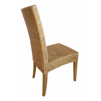 Esszimmer Stühle 4 Stück Rattanstühle Wintergarten Cardine cappuccino