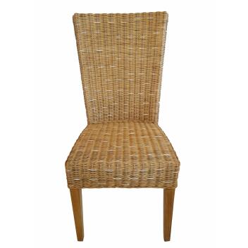 Esszimmer Stühle Rattanstühle Wintergarten Korbstühle Cardine 6 Stück cappuccino