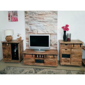 Schubladen Kommode Anrichte Sideboard B 72 H 80 cm California massiv