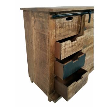 Schubladen Kommode Anrichte Sideboard B 72 H 80 cm California massiv