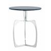 Beistelltisch Metall rund ø 45 cm Dekotisch Marmor Sohoo silber