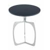Beistelltisch Metall rund ø 45 cm Dekotisch Marmor Sohoo silber