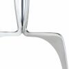 Beistelltisch Metall rund ø 45 cm Dekotisch Marmor Sohoo silber