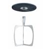 Beistelltisch Metall rund ø 45 cm Dekotisch Marmor Sohoo silber