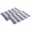 Badteppich Set 2 groß 100% Baumwolle Badematte Badvorleger Badezimmerteppich
