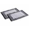 Badteppich Set 2 groß 100% Baumwolle Badematte Badvorleger Badezimmerteppich