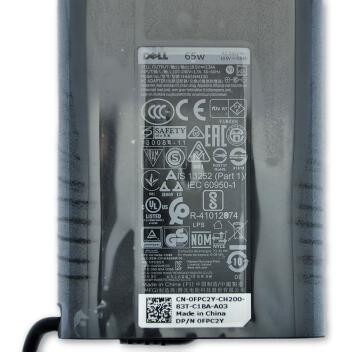 Dell 65 Watt Rund Netzteil Ladegerät Adapter dicker stecker