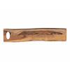 Holzbrett Servierbrett Dekotablett Thor 70x15cm Dekobrett Akazie massiv Vegan