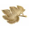 Dekoschale Schale Aluminium Leaf gold o. silber Blattschale