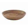 Holzschale Dekoschale rund ø 25 oder 30 cm H6cm modern schlicht Mangoholz massiv