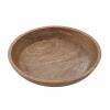 Holzschale Dekoschale rund ø 25 oder 30 cm H6cm modern schlicht Mangoholz massiv