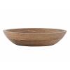 Holzschale Dekoschale rund ø 25 oder 30 cm H6cm modern schlicht Mangoholz massiv