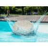 Pouf PREMIUM ø45cm Sitzhocker Strickpouf Innen Terrasse Pool Garten vegan