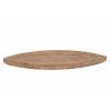Dekoschale Holzschale Boot schiffförmig Mangoholz massiv B40xH3xT14cm