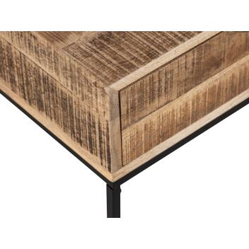 Nachtschrank Holz Nachtkästchen 45x45x35cm Nachtkonsole Maya Beistelltisch