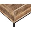 Nachtschrank Holz Nachtkästchen 45x45x35cm Nachtkonsole Maya Beistelltisch