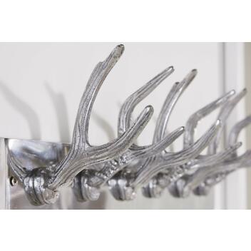 Wandgarderobe Deer 50cm silber 22529