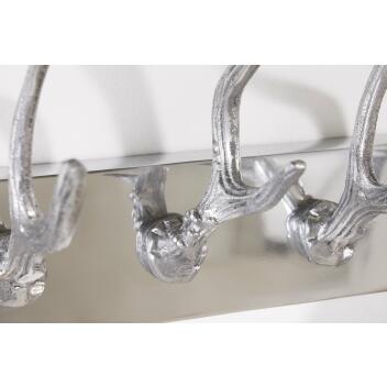 Wandgarderobe Deer 50cm silber 22529