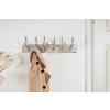 Wandgarderobe Deer 50cm silber 22529