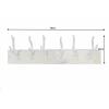 Wandgarderobe Deer 50cm silber 22529