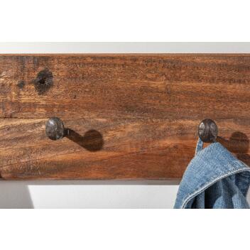 Wandgarderobe Hemingway 90cm Recyclingholz 39550