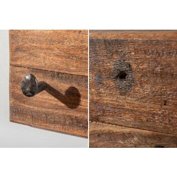 Wandgarderobe Hemingway 90cm Recyclingholz 39550