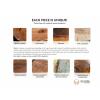 Wandgarderobe Hemingway 90cm Recyclingholz 39550