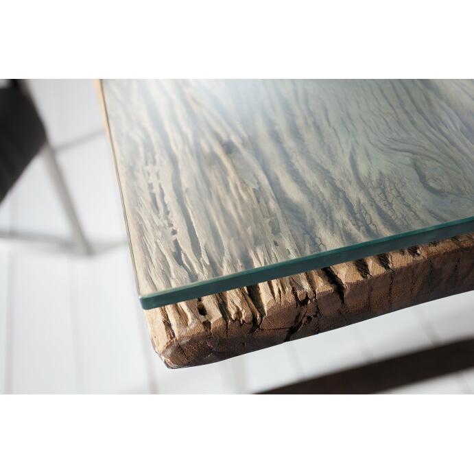 Glasplatte 110x60cm quadratisch für Couchtische 12mm gehärtetes Glas